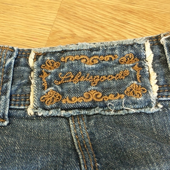 Life is good High Rise Denim Mini-Skirt Size 6 - Picture 5 of 12